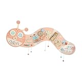 LeeQinersw Aktivität Panel Beschäftigt Bord Praktische Geschicklichkeit Aktivität Zentrum Pädagogisches