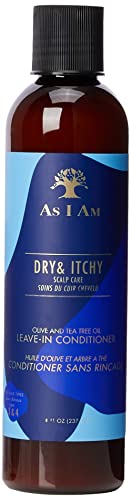As I Am Dry & ITCHI Scalp Care Leave-IN Conditioner 237ML, Negro, Estandar