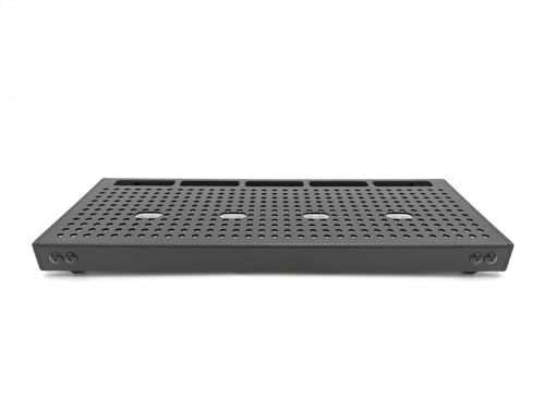 Modular Guitar Pedalboard B1 – Customizable Aluminum Design with Adhesive-Free Mounting System by BoardMods