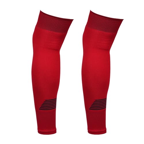 Image of CAPTAIN Nylon Streatchable UV Ray Protection Unisex Leg Sleeves Over The Knee Sports Sleeves