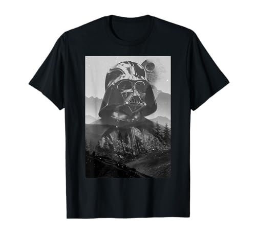 Star Wars Darth Vader Double Exposed Poster Style T-Shirt T-Shirt