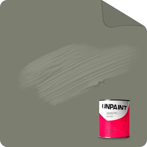 UNPAINT, Removable paint, Peelable, Biodegradable, Green, Matte, Ultra Low VOC,