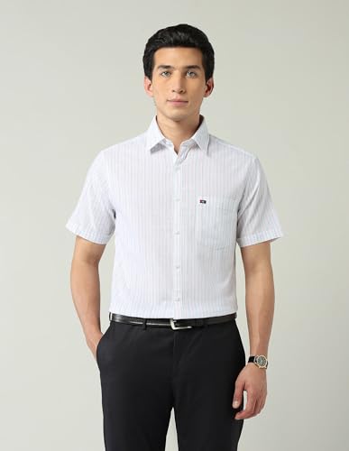 Image of AD by Arvind Modern Slim Fit Tartan Checked Shirt