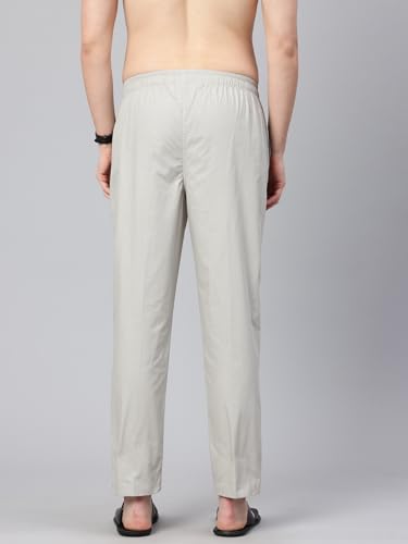 Image of Majestic Man Men's Regular Fit Mid Rise Casual Style Pure Cotton Pyjama Bottom