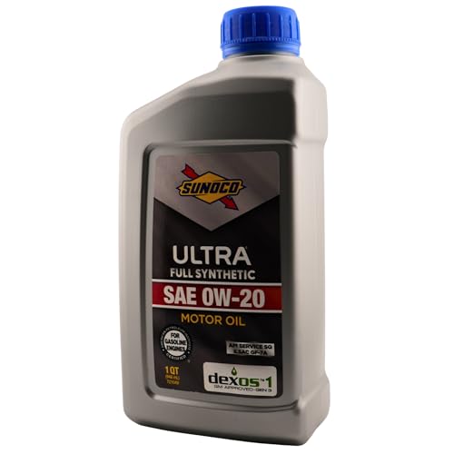 Aceite motor SUNOCO 0W-20 sintético completo 1 cuarto x4 miniatura 4