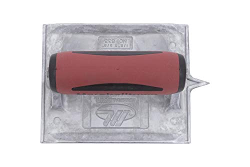 Marshalltown 834D 6 X 4 Zink Nutfräse-3/4D X 3/8 Bit-DuraSoft Griff, Silber, 152x111 mm