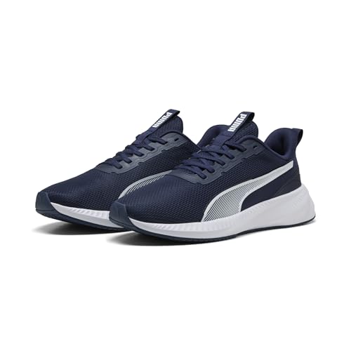 Puma Flyer LITE 3, Unisex Straßen-Laufschuh, Puma Navy-Puma White,