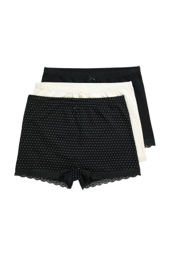 Shorties grandes tailles en coton Premium lot de 3 culottes emboîtantes Ulla Popken