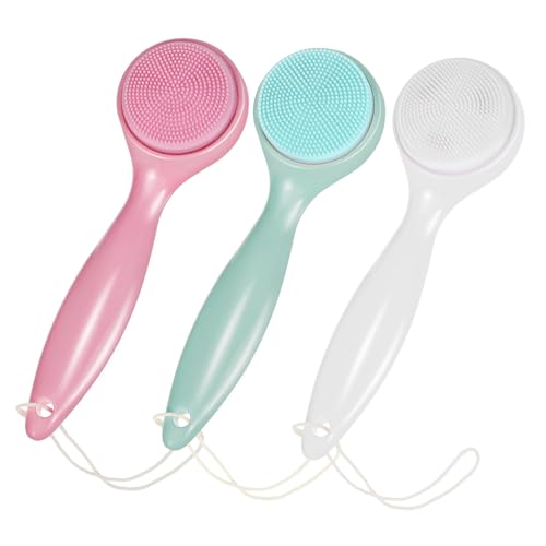 Vaguelly Soft Silicon Face Scrubber for Men Exfoliating Tool Brush Face Wash Brush Skin Care