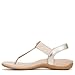 Vionic Womens Brea Gold Metallic Leather 5 W