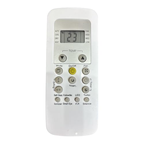 Image of AMAZOR Air Conditioner Remote Compatible for (Carrier AC Remote - Self Clean, Ionizer)