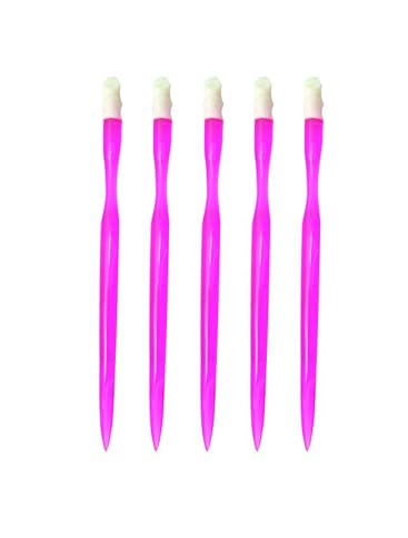 Soft 'N Style Professional Plastic Cuticle Pusher (5 pink purple) image 2