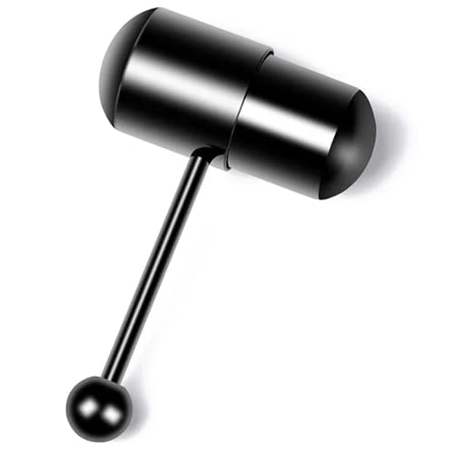 Hperu Piercings de Langue Anneaux de langue vibrants, bijoux perçage en acier inoxydable, anneau mamelon pour hommes femmes