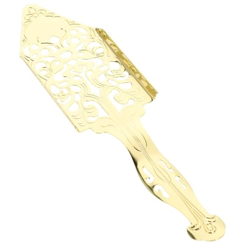 VICASKY Absinthe Spoon Hollow Stainless Wormwood Absinthe Spoon for Bar Serving Ice Convenient Household Bar Accessory