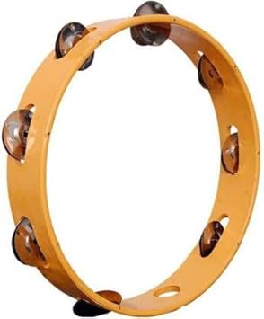 Music Gallery Headless Tambourine - Yellow, 20CM