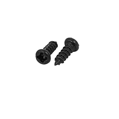 Tornillos autorroscantes metal uxcell M2 x 6mm 250 pcs miniatura 2