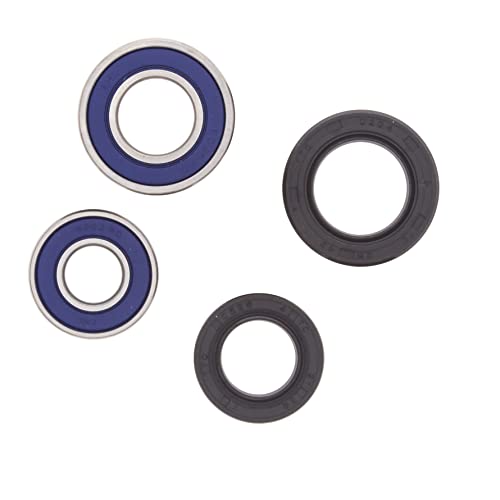 BossBearing Front Wheel Bearings and Seals Kit for Suzuki LTZ400 LTZ400 2003 to 2009