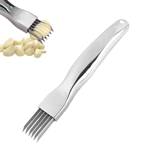 Hachoir à échalotes - Couteaux pour hacher les légumes, hachoir à légumes de cuisine | Coupe-légumes multifonctionnel pour garnir, coupeur portable...