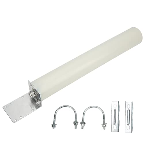 Omnidirectional Antenna with 20DB High Gain and IP67 Rating for Signal Amplifiers, IoT Gateways, Routers, and Industrial Equipment - 4G Signal Transmission and Reception