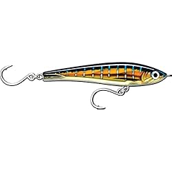 Pesca Con Rapala En El Mar Rapala - Señuelo de pesca X-Rap Magnum Stick - Material de pesca con construcción de plástico - Señuelo de pesca en mar deslizante - Profundidad de Nage Variable - Tamaño 17 cm / 88 g - Sailfish UV HD