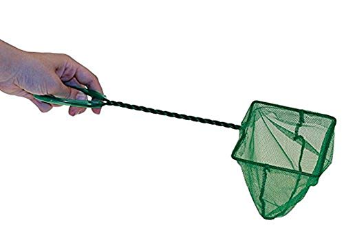 milopon Fish Net pescado sacadera Fang Red de nailon multifuncionales de alta calidad para acuarios Gamba Red de pesca, 23*8*10CM