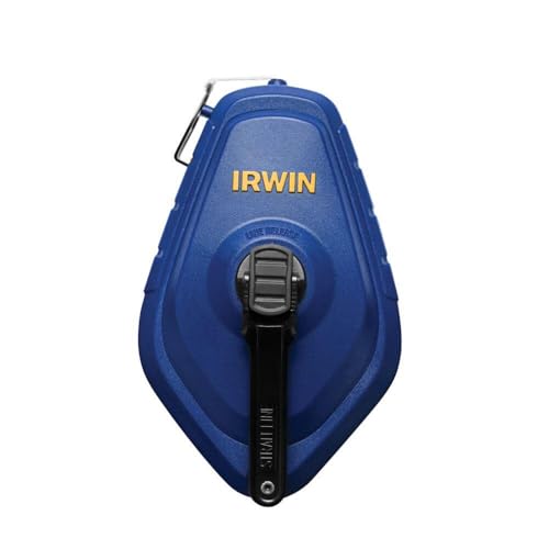Irwin Tools Strait-Line 1932874 IRWIN Speedline Chalk Reel, 100', blue