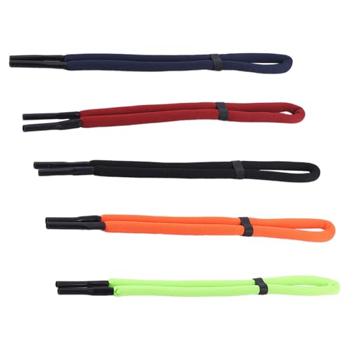 OWLMATE 5 Piezas Cordón para Gafas, Correas para Gafas, Cordón para Gafas para Deportes Acuáticos, Canotaje, Kayak, Surf, Hombres y Mujeres