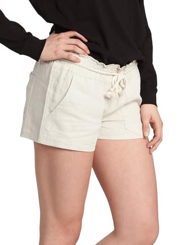 Roxy - Womens Oceanside Shorts, Color Stone, Size: XX-Large