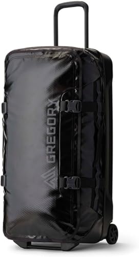 Gregory Alpaca 100L Water-Resistant Adventure Travel/Gear Organization Wheeled Duffle Bag with Packing Cube Included, Obsidian Black3