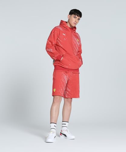 Image of PUMA Men, Ferrari Race Color S Hoodie, Rosso Corsa, M, (63048502)