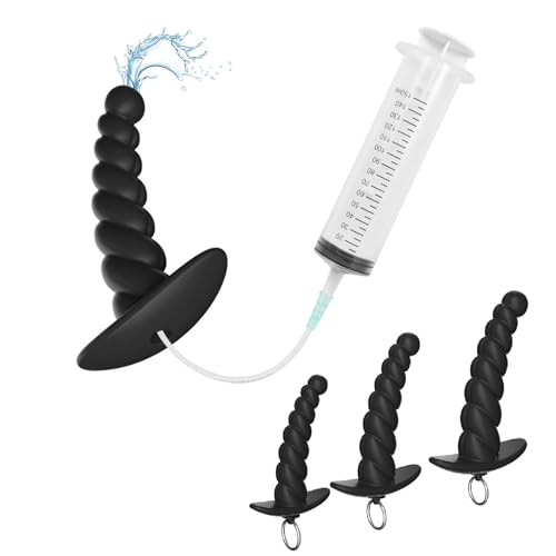 HYSMY Spiralförmige Silikon Intimdusche Klistier Set (L)