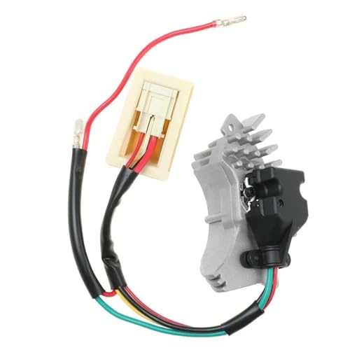 Resistencia del ventilador del calentador Regulador de resistencia del motor ventilador calefactor para Mercedes-Benz W202, S202, C180, C200, C220 y C230