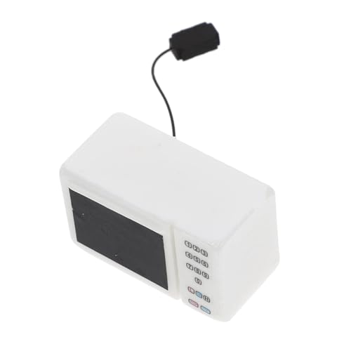 Vaguelly Mini Microondas Adorno De Horno En Miniatura Mini Electrodomésticos Accesorio De Mini Casa Decoración De Horno En Miniatura Muebles De Mini Casas Casa De Muñecas De Madera