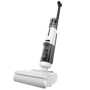 JONR ED12 Lite Nass-Trockensauger Kabellos mit Akku, Wischsauger mit Selbstreinigung, 3-in-1 Saug- und Wischfunktion für Harte Böden & Tierhaare, 1 mm Kantenreinigung, Anti-Verwicklungs-Design