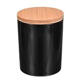 QUARKZMAN Kerzengläser 7,4oz Glas Glänzend Schwarz Weithals