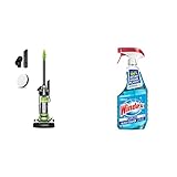 Eureka Airspeed Ultra-Lightweight Compact Bagless Upright Vacuum Cleaner, Green & Windex Glass and...