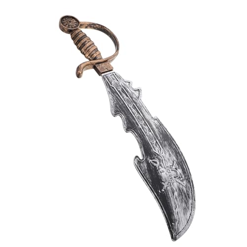 TEHAUX 海賊アクセサリー男性用 軽量プラスチック製 おもちゃの剣 コスプレ用海賊装飾品 ハロウィンやパーティー向け 繰り返し使える