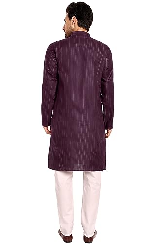 Image of SKAVIJ Men's Casual Kurta Pajama Set Indian Traditional Ethnic Wear