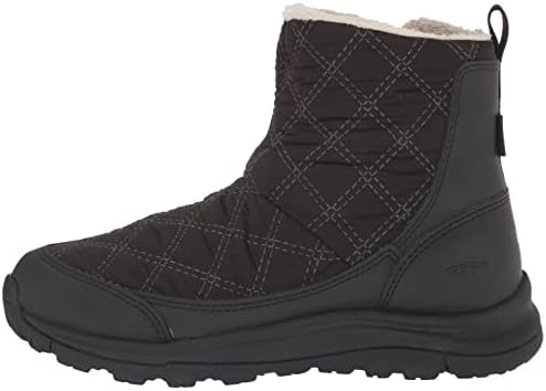 KEEN Women's Terradora 2 Wintry Pull On Insulated Waterproof Snow Boot, Black/Black, 9 | Image 7