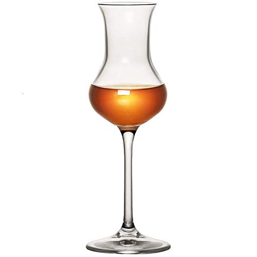 Verre Italie Style Royal Cristal Whisky Rock Verre Fine Taille Tulipe Whisky Nosing Goblet Major Brandy Liqueur Tasse De Dégustation De Vin, 1 Pcs, 80 Ml