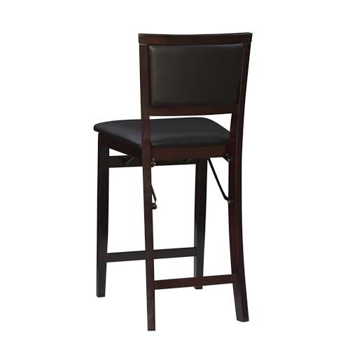 Linon 01831ESP-01-AS-U Home Decor Keira Pad Back Folding Counter Stool thumb #8