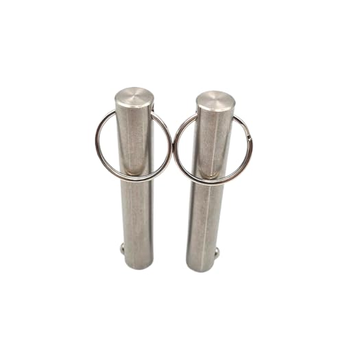 1pc goupille à dégagement rapide à bille unique en acier inoxydable Diamètre 10mm, Longueur de serrage 90mm