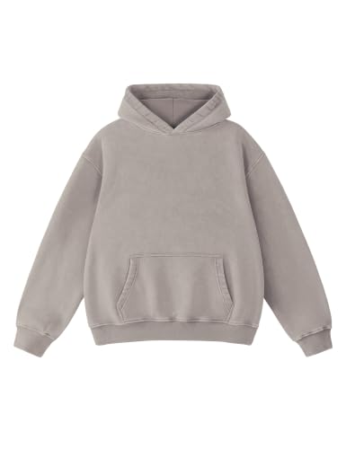 Image of Hatant Oversized Hoodie Sweatshirts for Men Couples Heavyweight Hoodies Pullover Vintage Mens Acid Wash Sweaters Clothes 2026