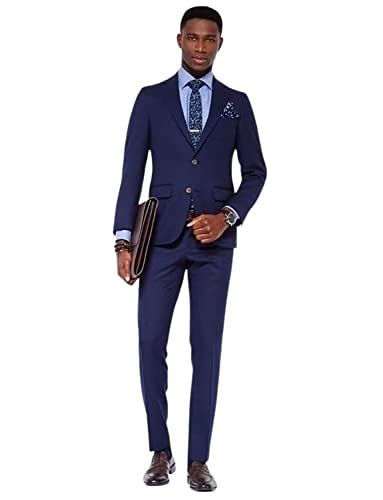 Mariage et soirées : costume deux boutons pour hommes élégants et modernes