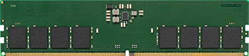 Kingston ValueRAM 16GB 4800MHz DDR5 Non-ECC CL40 DIMM 1Rx8 KVR48U40BS8-16 Memoria Desktop, Verde