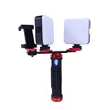 Lumière LED de Photographie Dentaire Intra-orale avec Bluetooth, Lumière de Remplissage Orale pour Colorimétrie, Photo, vidéo, équipement de Lampe Dentaire(Size:MK-016)