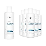 Dove Scalp + Hair Therapy Soothing Hydration Shampoo 250ml, 6 Pack - Infused with Hyaluronic Acid and Botanical Oils for Dry Scalp Relief, Sulphate Formula for Deep Cleansing and Weightless Moisture