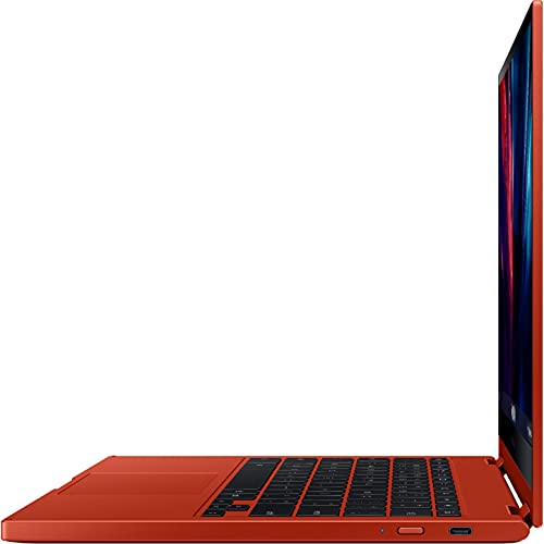 Image of Samsung Chrome OS Galaxy Chromebook 2 XE530QDA-KA1US 13.3 inches Touchscreen 2 in 1 Chromebook - Full HD - 1920 x 1080 - Intel Core i3 10th Gen i3-10110U 2.10 GHz - 8 GB RAM - Fiesta Red