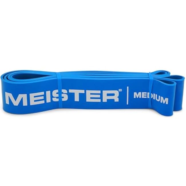 Meister X Band Comfort-Width 41 x 2 Resistance Bands - X-Wide Premium Loop Bands
