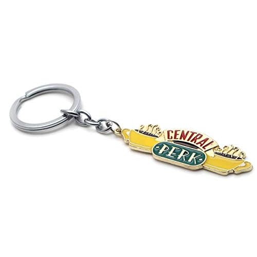 ARUNDEL SERVICES EU Central Perk Cafe Cafe Central Llavero Llavero de la Hora Central del café Perk Llavero para Regalo de Buen Amigo Friends